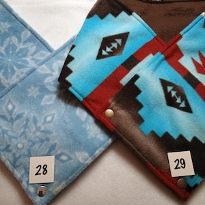Fleece Cowl Scarf, Western Snap Neck Warmer/fashion scarves Bild 14