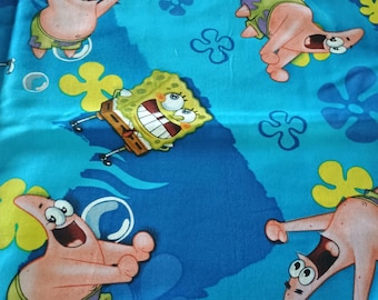 SpongeBob cotton fabric/sewing/quilting/material