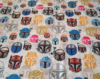 Tela de algodón con colores de Star Wars / costura / acolchado