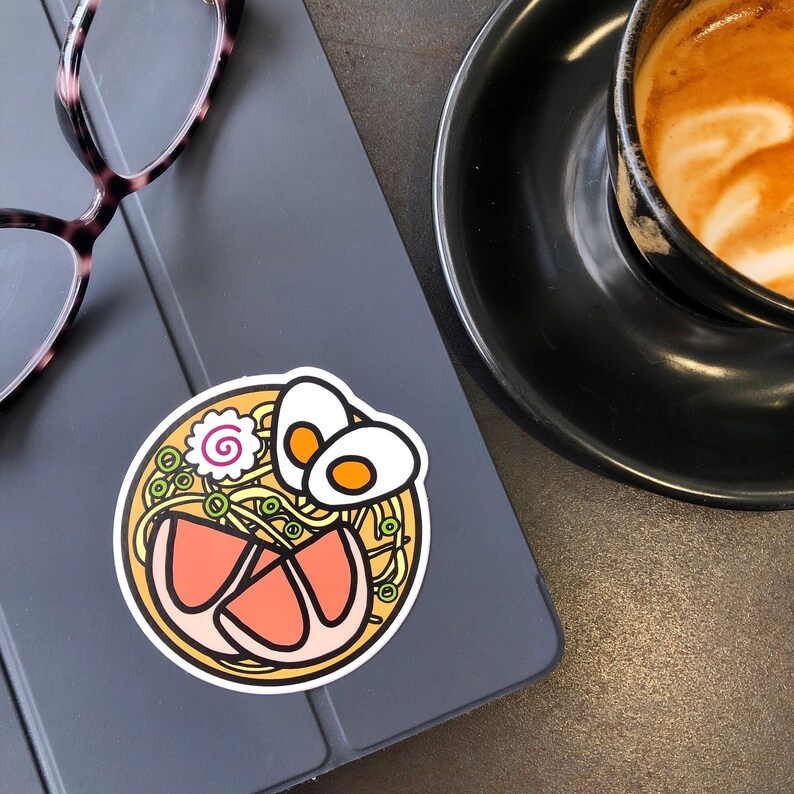 Cute Sticker. Vinyl Sticker. Dishwasher Safe. Waterproof. Etsy
