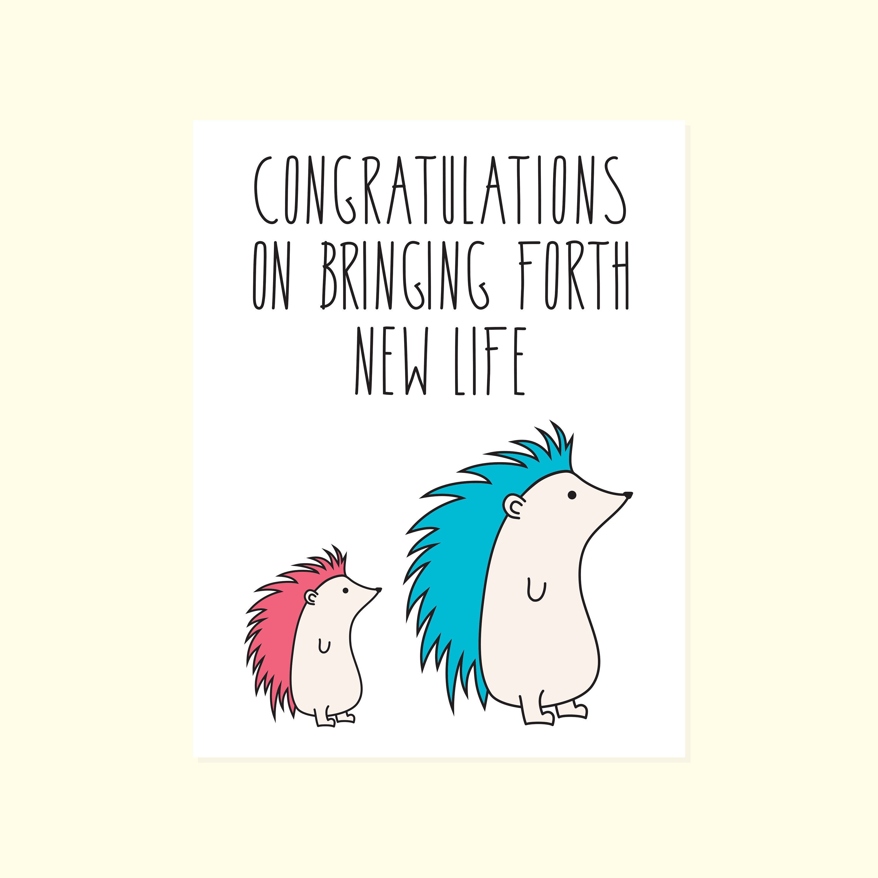 Funny and Cute Baby Card. Baby Congratulations. New Baby. Baby - Etsy Funny and Cute Baby Card. Baby Congratulations. New Baby. Baby - Etsy