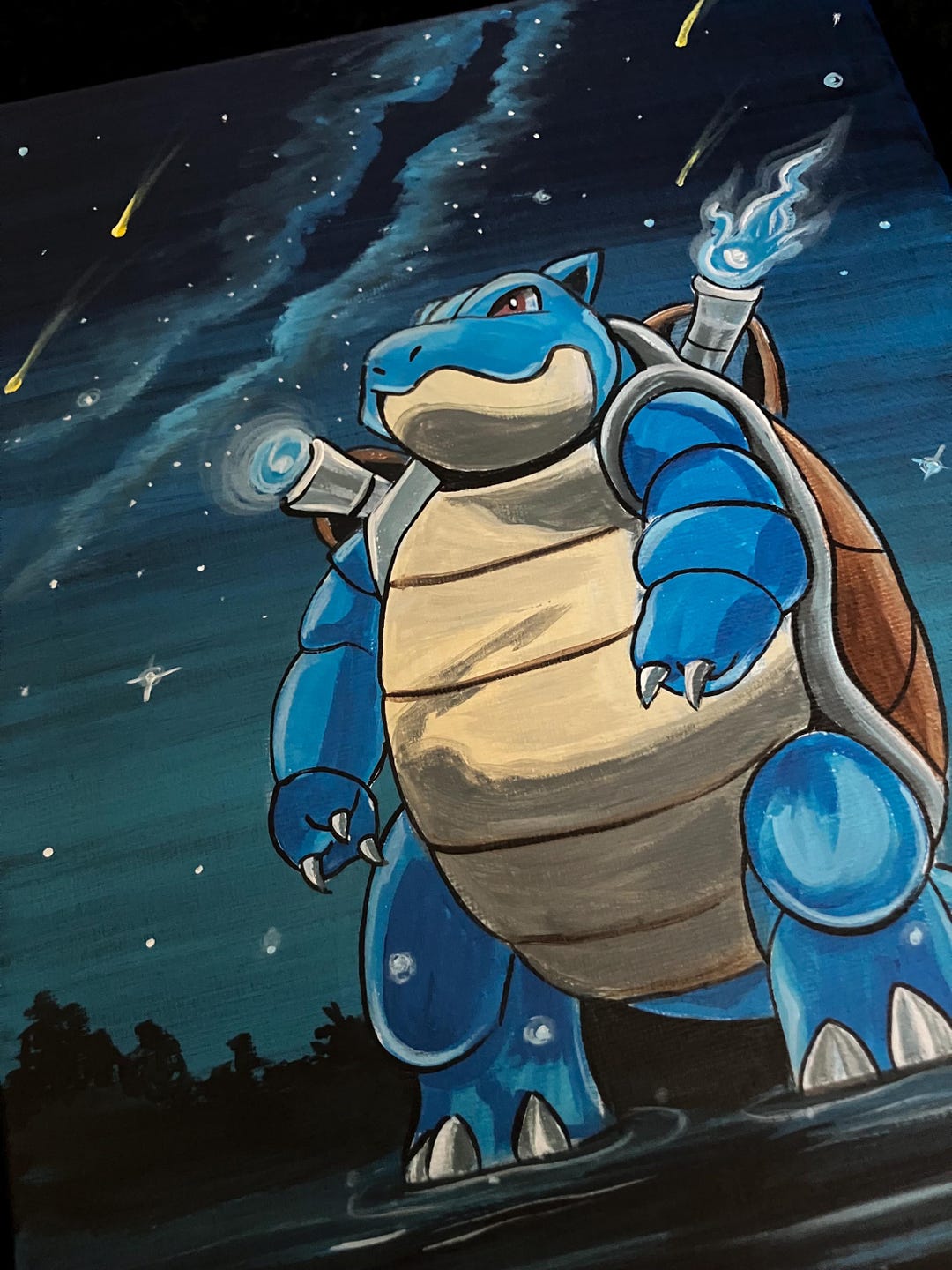 Blastoise Pokemon Art - Etsy