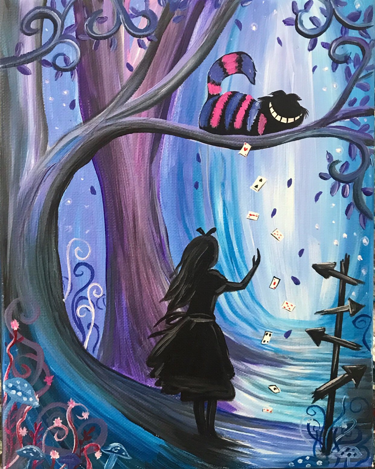Alice and the Cheshire - Etsy Singapore