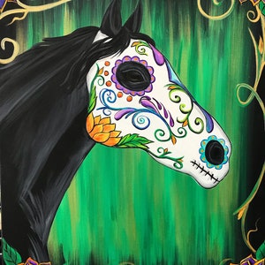 Caballo del Día de los Muertos