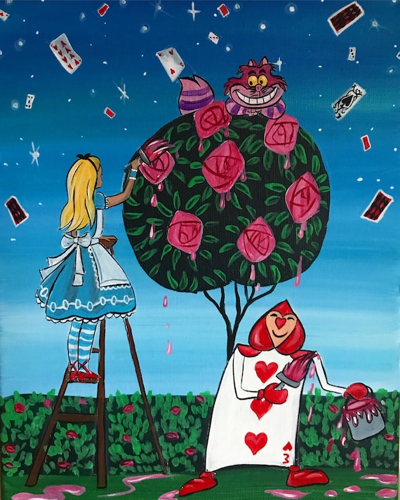 Alice in Wonderland Fan Art - Etsy Canada