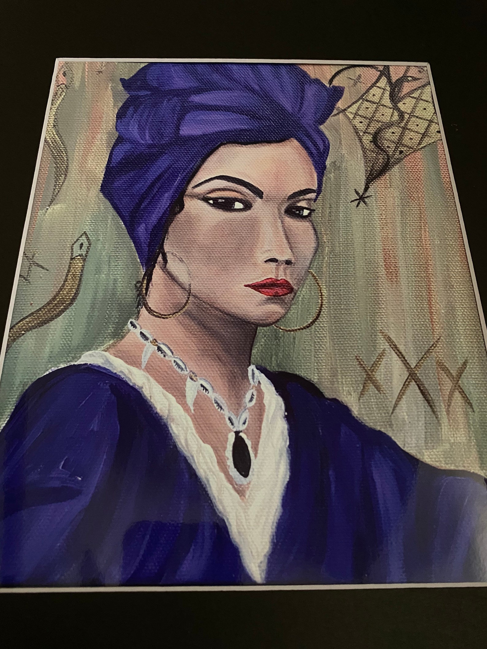 Marie Laveau Painting | Etsy