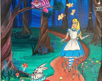 Alice in wonderland fan art