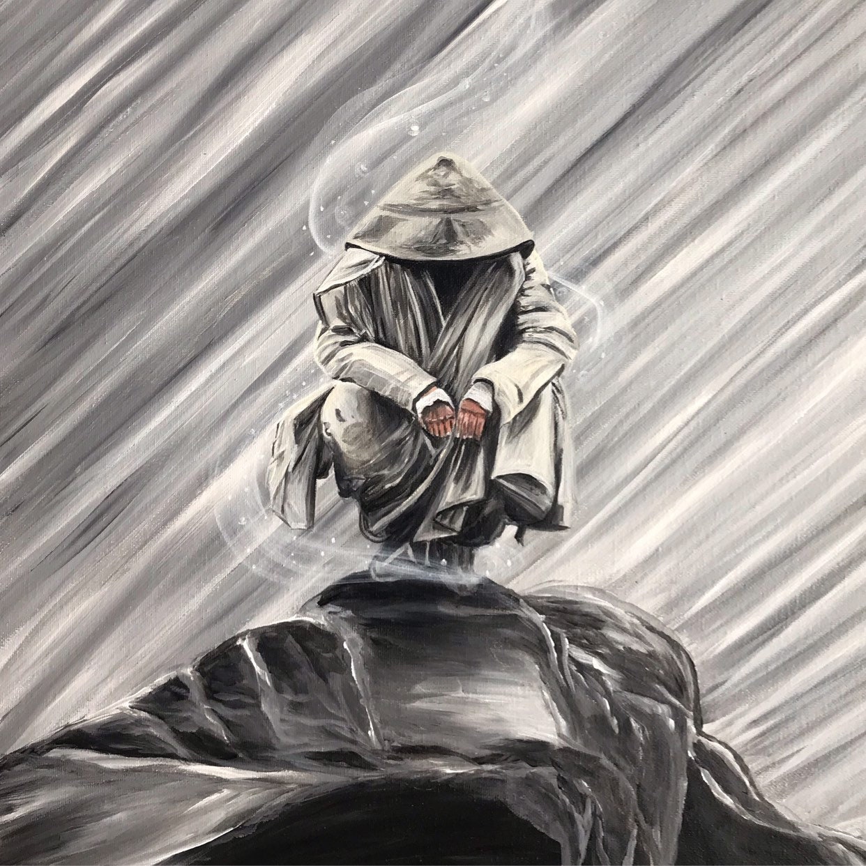 Yamabushi Print: Japanese Mountain Monk Art, Signed 8x10 - Etsy