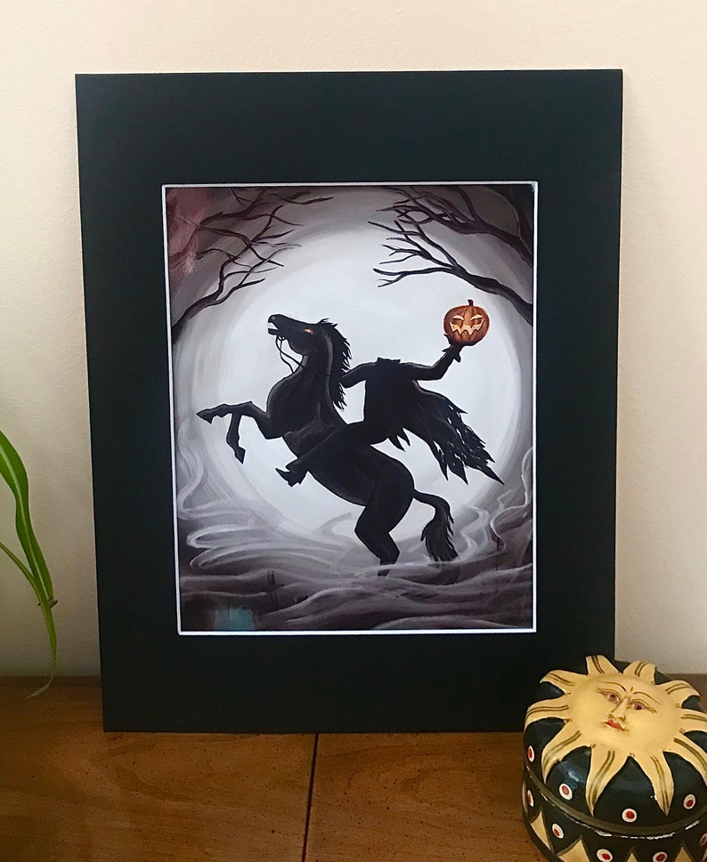 Headless HOrseman Halloween ARt image 2