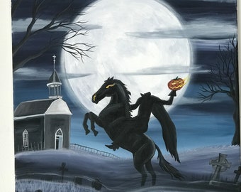 スリーピー・ホロウの首なし騎士 - Etsy 日本