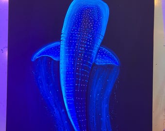 whale shark painting