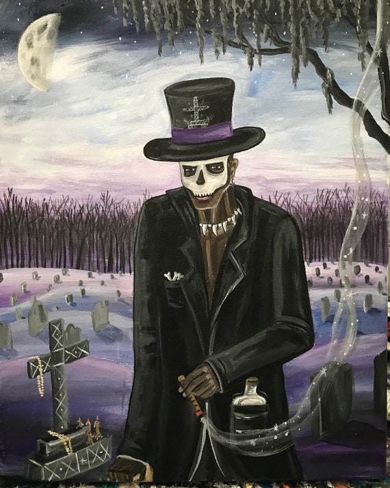 Baron Samedi Artwork - Etsy Sweden