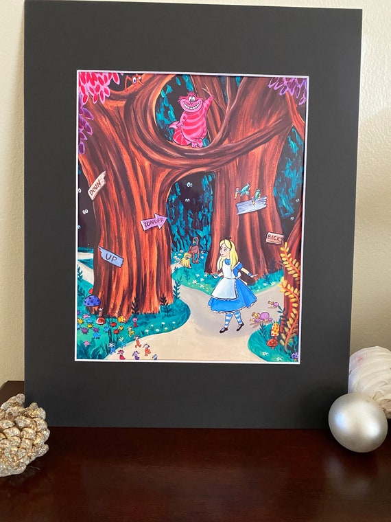 Alice in Wonderland Trails Through the Forest - Etsy Canada