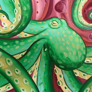 Octopus art