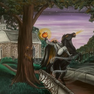 Headless horseman of Sleepy Hollow