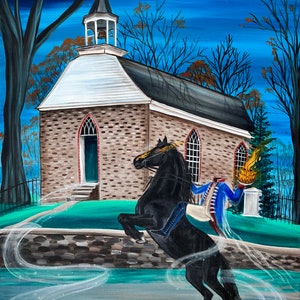 Legend of sleepy hollow headless horseman