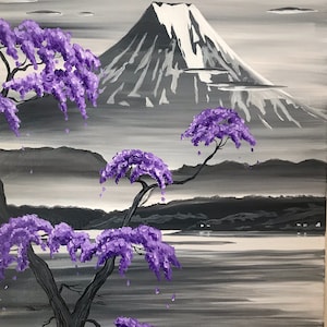 Mount FUji Painting .