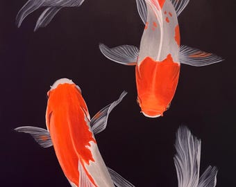 koi art print