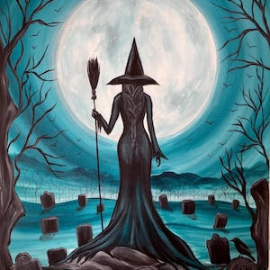 mystical witch art