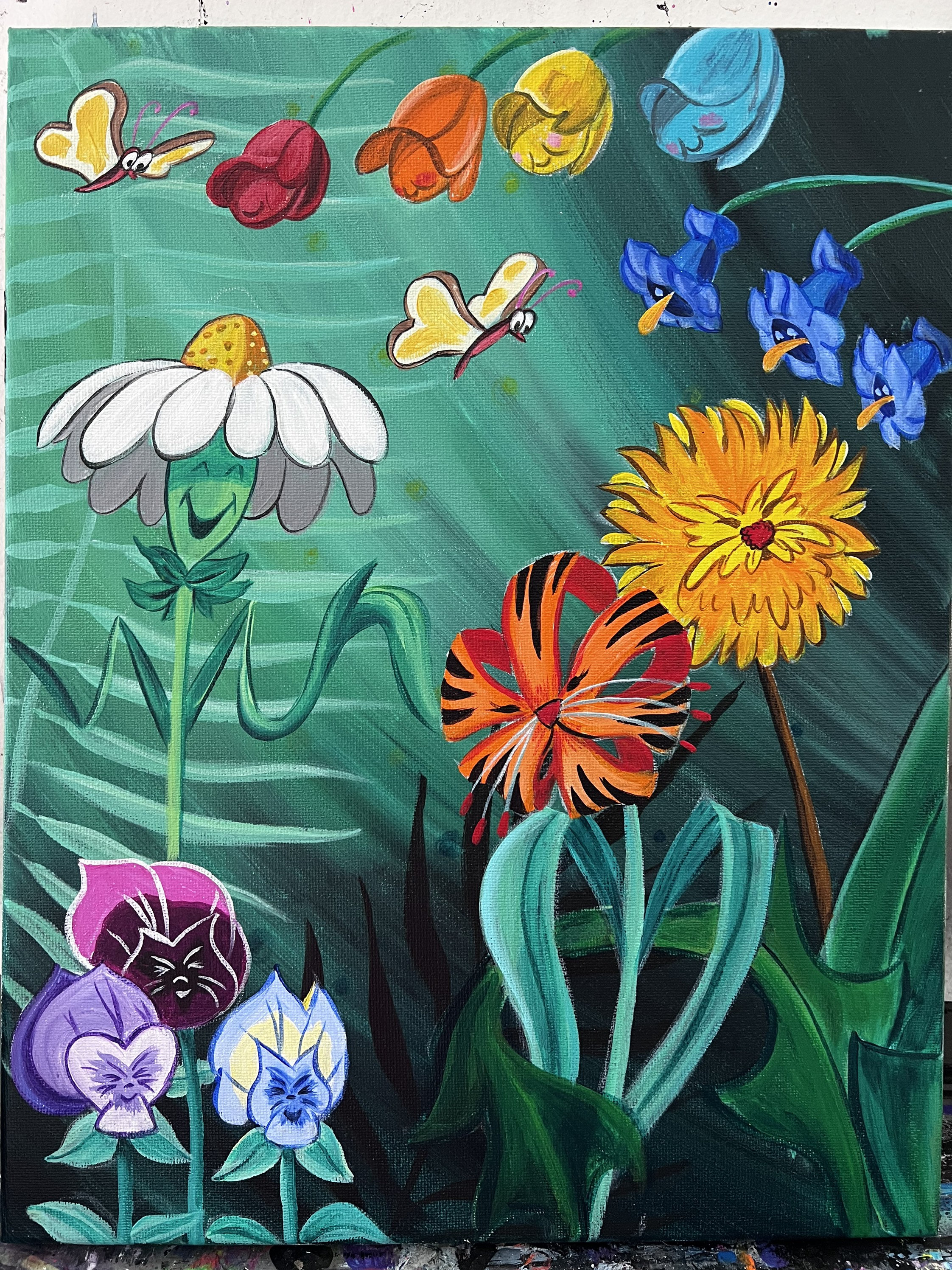 Alice in cheap wonderland flowers