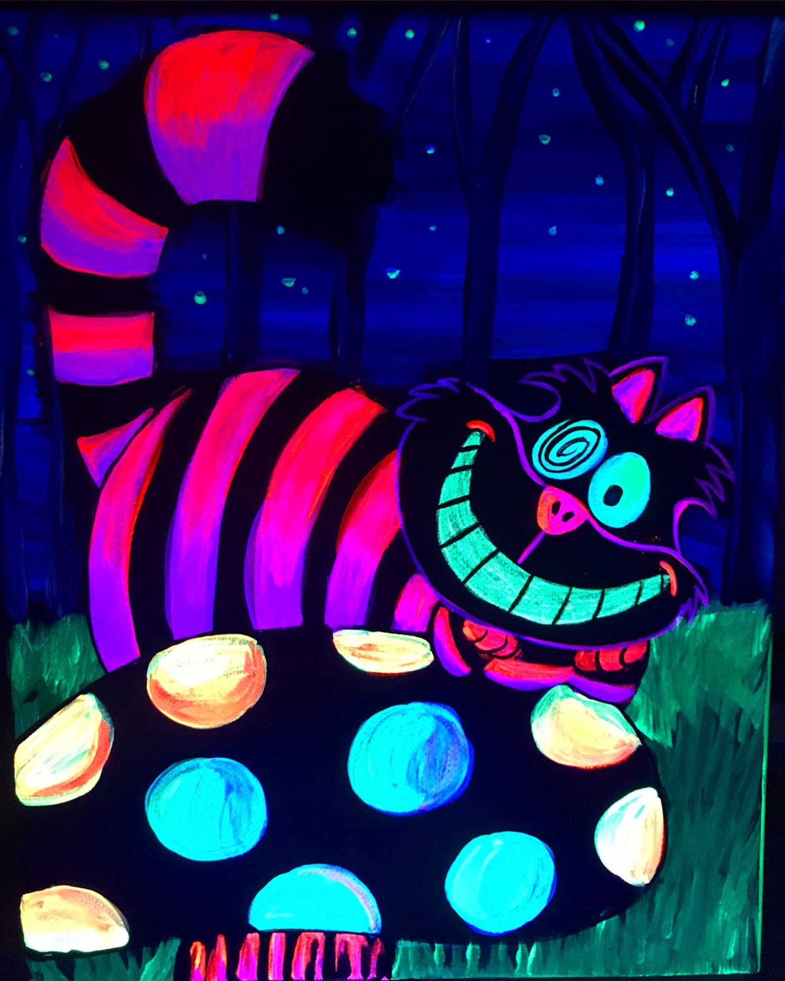 blacklight cheshire cat