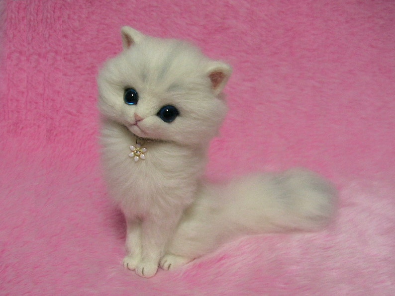 PDF Tutorial II: Needle Felted Long-haired Cat How to Felt afbeelding 5