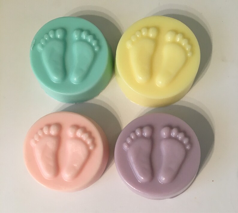 50 Baby Feet Shower Favor Soaps Baby Foot Soap Goat Milk Etsy