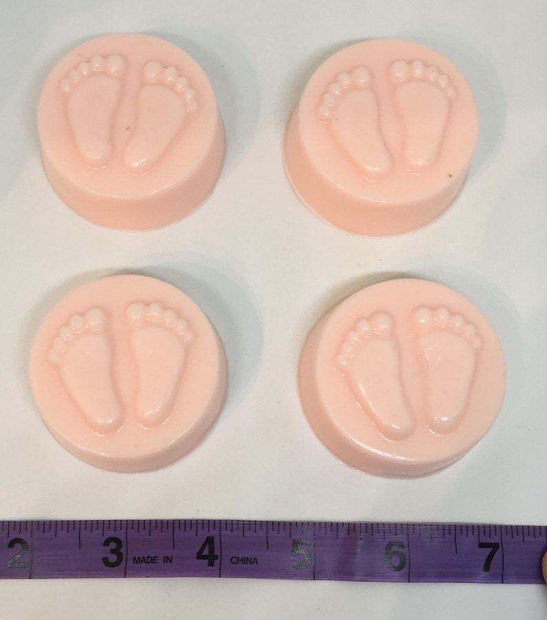 50 Baby Feet Shower Favor Soaps Baby Foot Soap Goat Milk Etsy