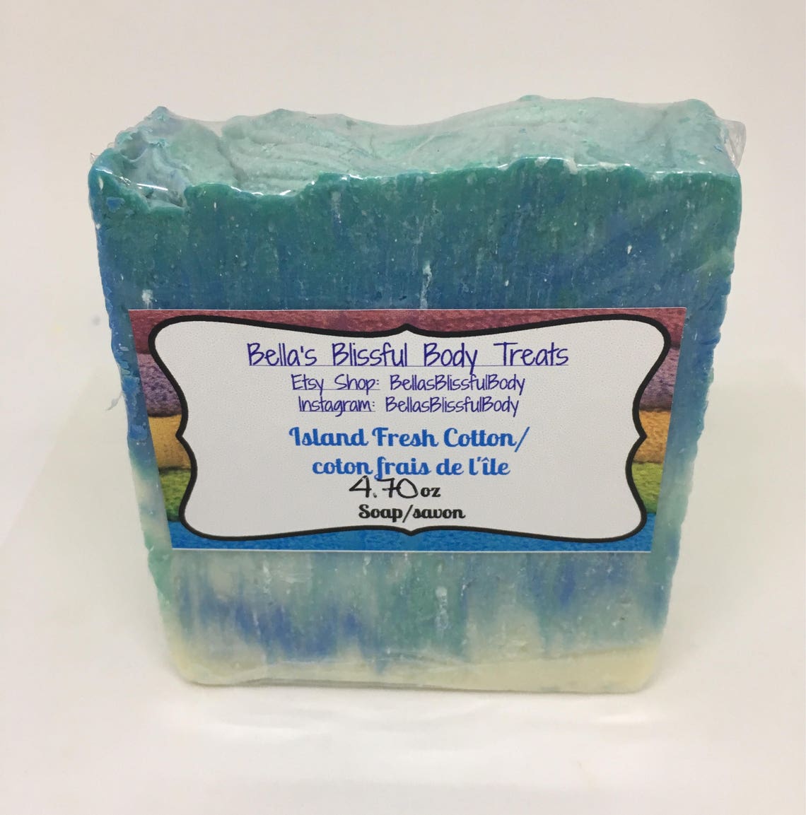 Island Fresh Cotton Soap Cold Process Soap Natural Soap Etsy