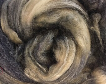 Hand Dyed Superwash Merino And Tencel Spinning Fibre