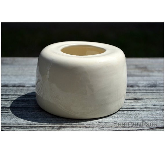 Dry Face Water Bowl Plain Ivory Read Details Before Purchase Etsy