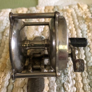 Vintage Climax Fly Reel with raised pillar