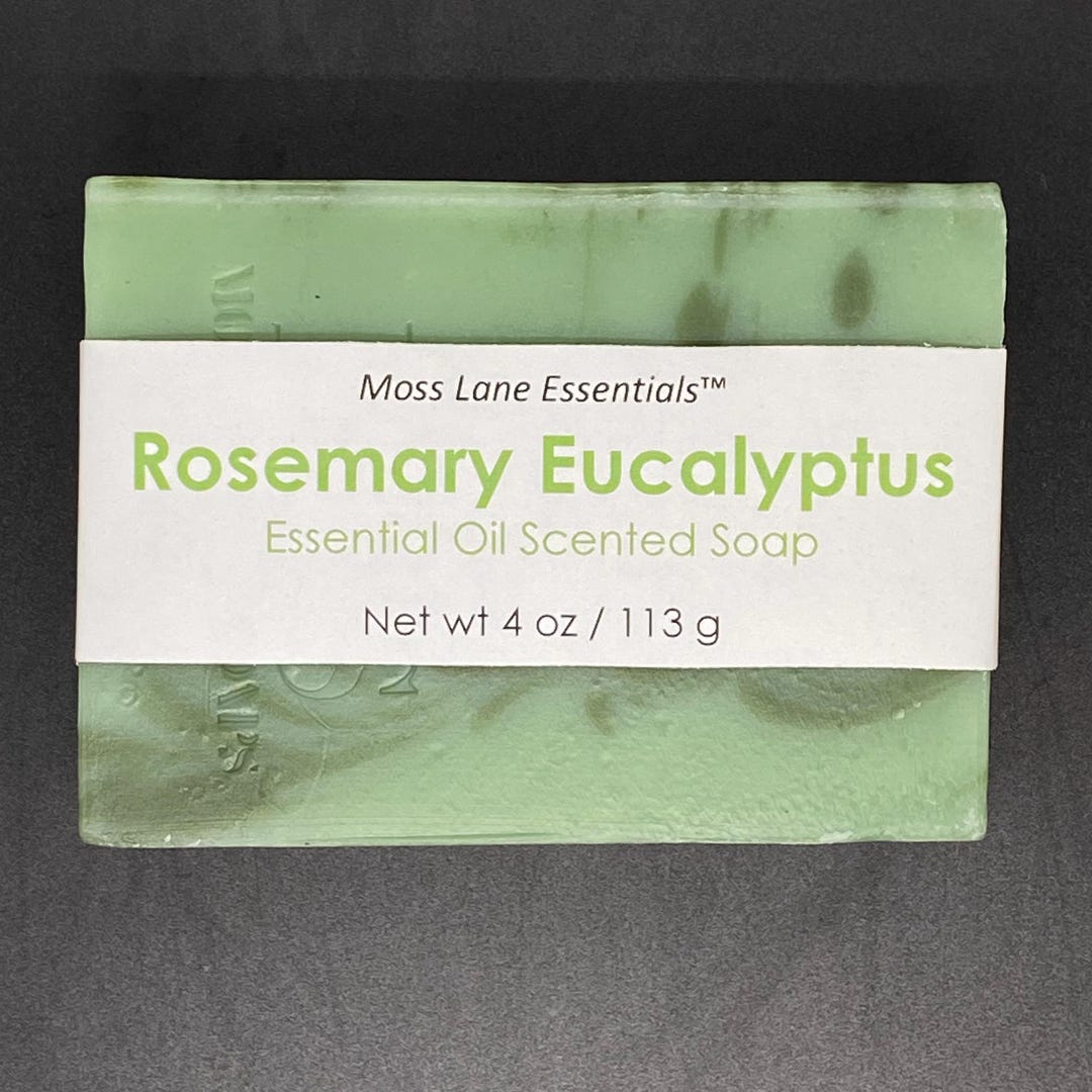 Rosemary Eucalyptus Scented Cold Process Soap, 4 Oz / 113 G Bar - Etsy