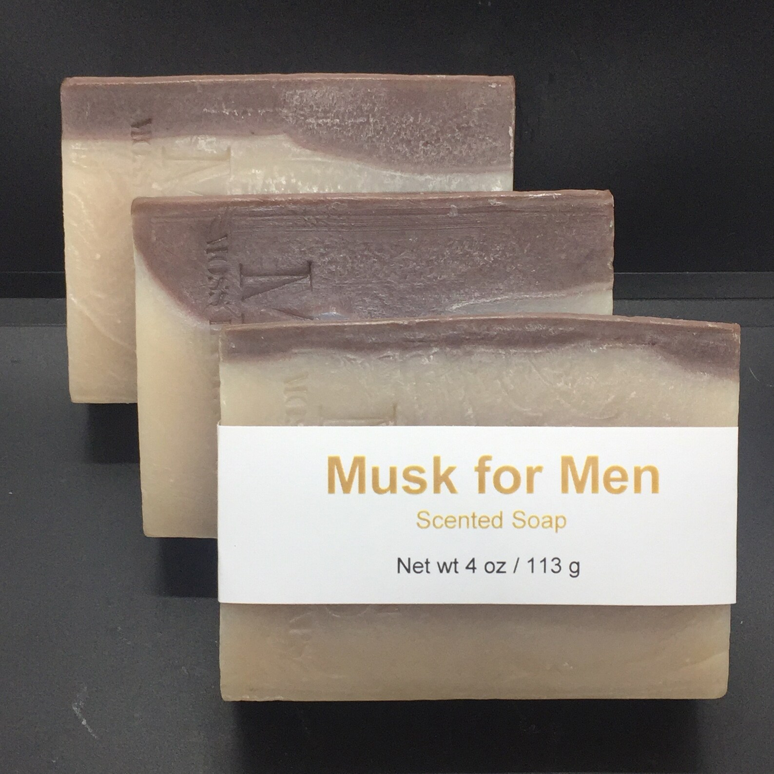 Musk for Men Scented Cold Process Soap With Shea Butter 4 Oz Etsy