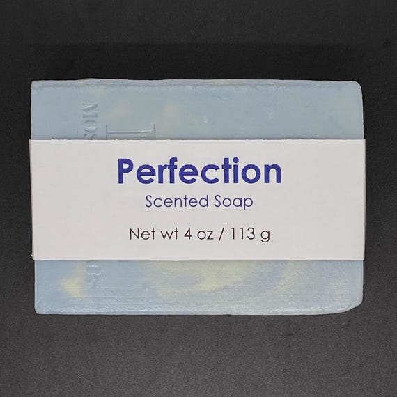 Perfection Scented Cold Process Soap for Men, 4 oz / 113 g bar