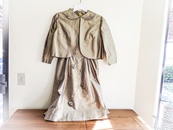 Vintage Dress & Jacket Tailor Made Custom Made to… - image 1