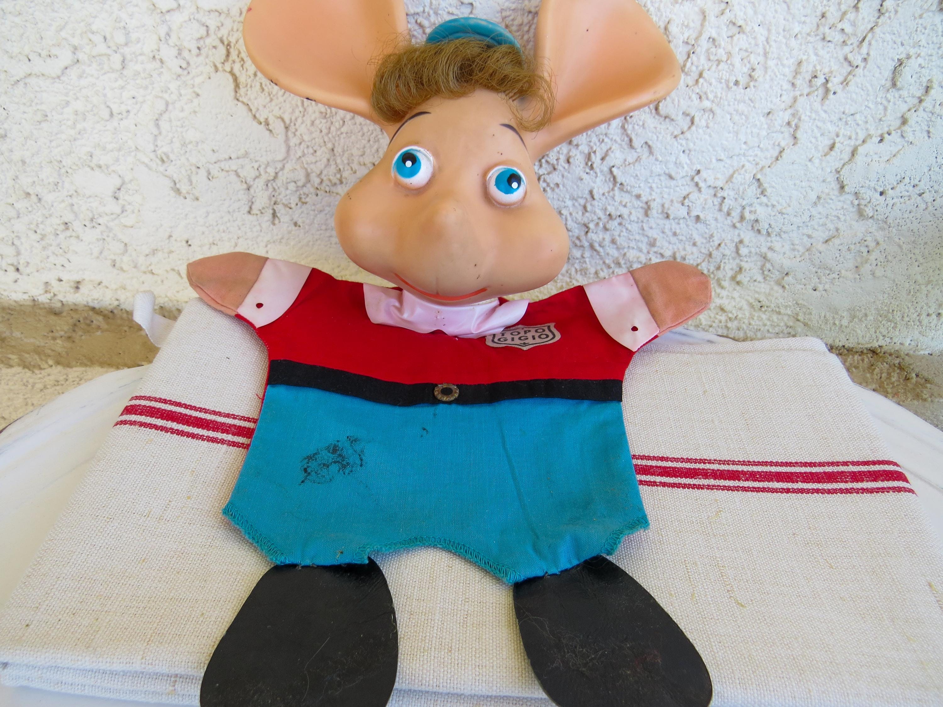 Vintage Topo Gigio Hand Puppet: 1963 Ed Sullivan Show, Maria