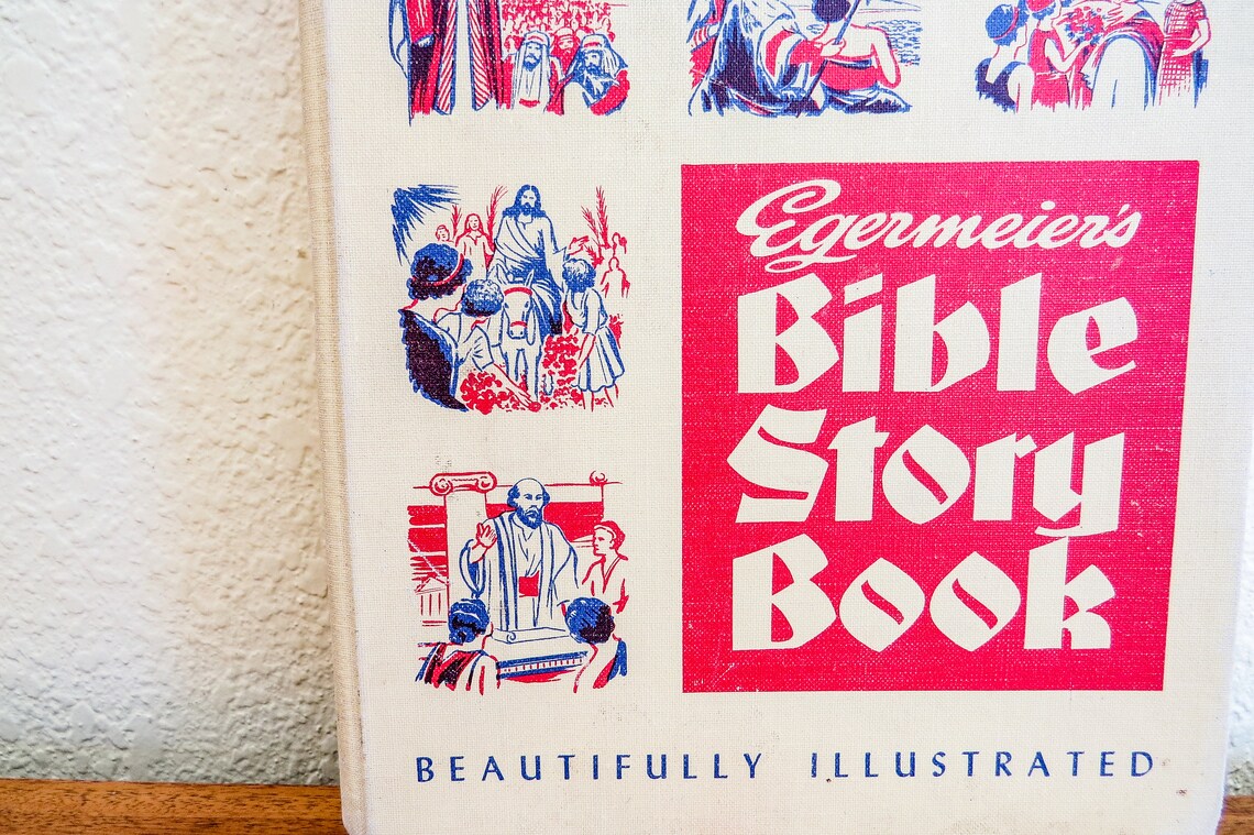 Egermeier's Bible Story Book Beautifully Illustrated 1955