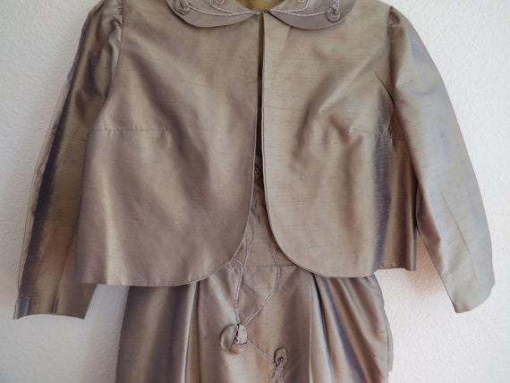 Vintage Dress & Jacket Tailor Made Custom Made to… - image 2