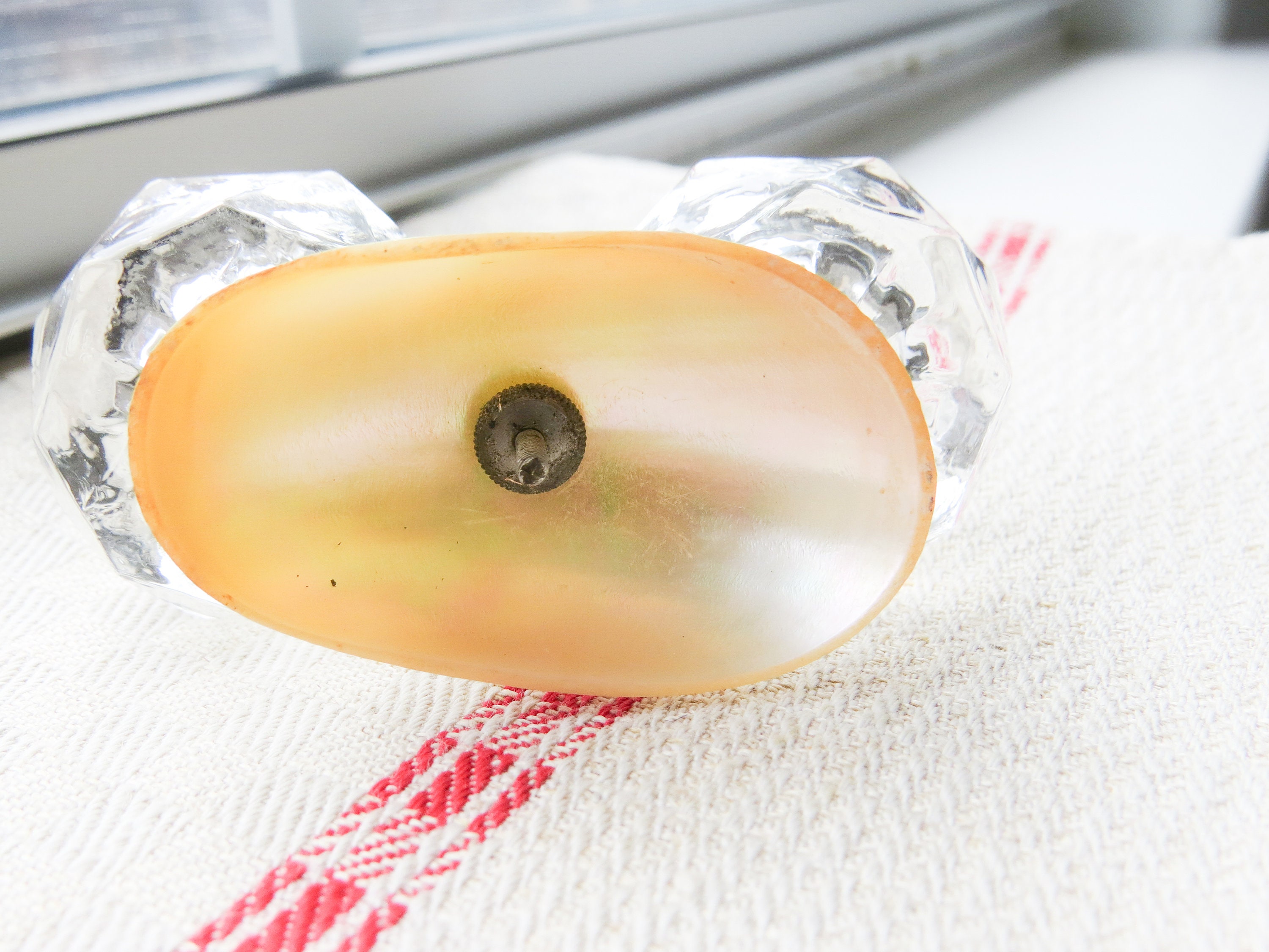 アンティーク フランス製 パレ・ロワイヤル マザーオブパール