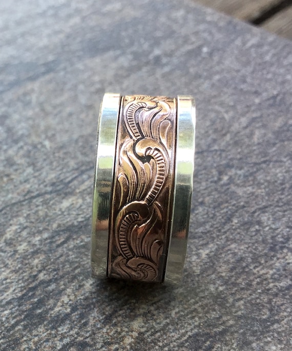 Hippie shop wedding bands