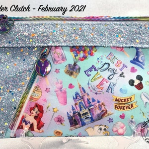 PAQUETE - Wonder Clutch - Bolsos y carteras con cremallera en el aro - Forrado 9 tamaños desde 6x4 - 14x9.5 - Bolso bandolera bordado