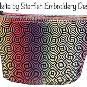 Bolsita Flat Bottom Bag - In the Hoop Bag - Bundle - 15 sizes for hoops 5x4 to 15 x 10 - DIGITAL DOWNLOAD - Please Read Description!