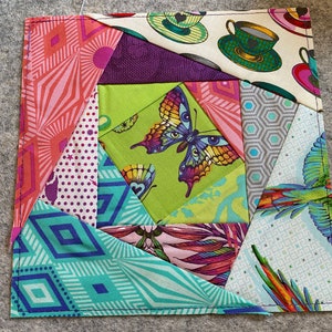 Vertigo Paper Piece Quilt Block ITH BUNDLE - In the Hoop Quilt Block nelle misure da 3x3 a 10x10 - Ricamo ITH Design - Download digitale
