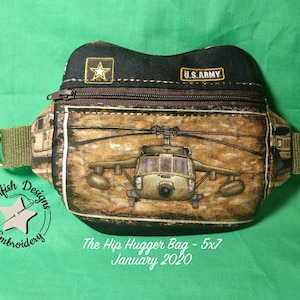 In the Hoop ITH Hip Hugger - Multiple Sizes for Hoops 5x7 Bundle both Lined (No Raw Edges) and Unlined (Raw edges)