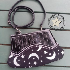 BUNDLE - Beaded Beauty - In the Hoop Zipper Bags - Lined 9 sizes from 4x4 - 14x8 - Crossbody Bag Embroidery with Applique