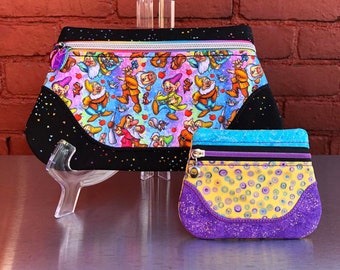 Jitterbug Front Zipper Clutch - In the Hoop Applique Clutch - Bundle - 10 sizes for hoops 5x7 to 14x9.5 - DIGITAL DOWNLOAD