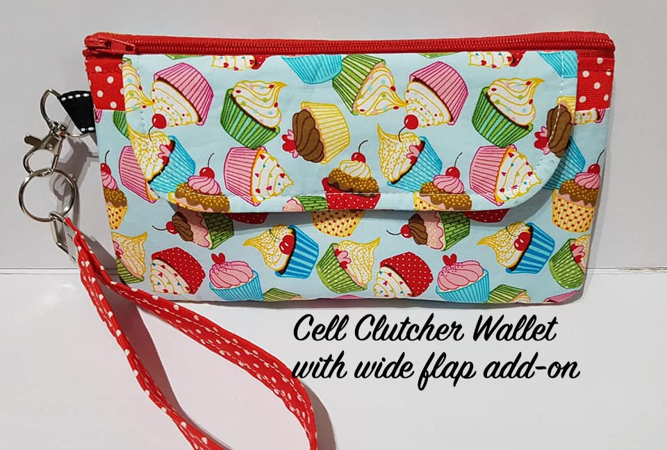 BUNDLE - Cell Clutcher Wallet - in the Hoop Zipper Bags and