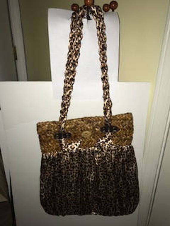 Cappelli Straworld  Bohemian Basket Weave Tote An… - image 1