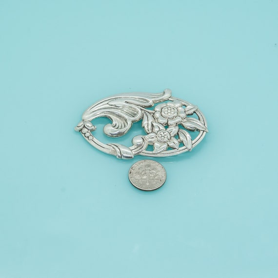 Norseland by Coro Pin. Vintage 925 Sterling Silve… - image 2